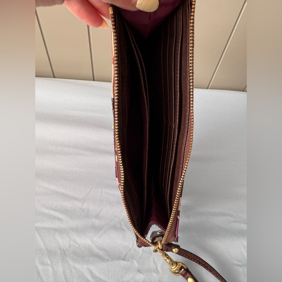 Coach Ashley Signature Scarf Print Wristlet - Picture 3 of 6